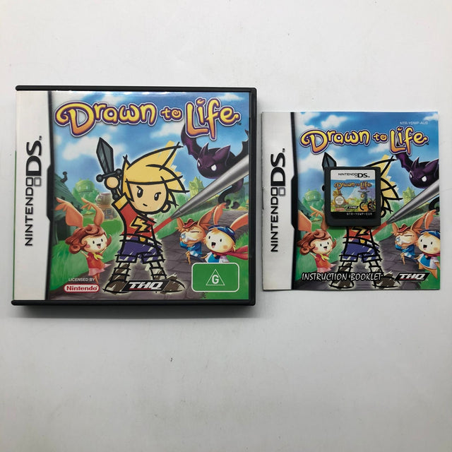 Drawn to Life Nintendo DS Game + Manual 25AU4