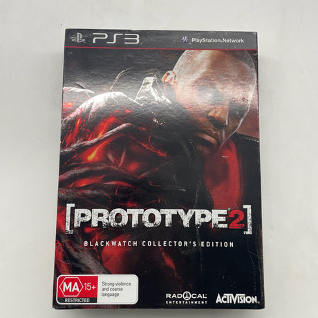 Prototype 2 Blackwatch Collectors Edition PS3 Playstation 3 Game + Manual-Trippy Trades