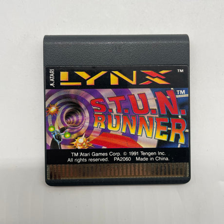 S.T.U.N STUN Runner Atari Lynx Game Cartridge Only PAL