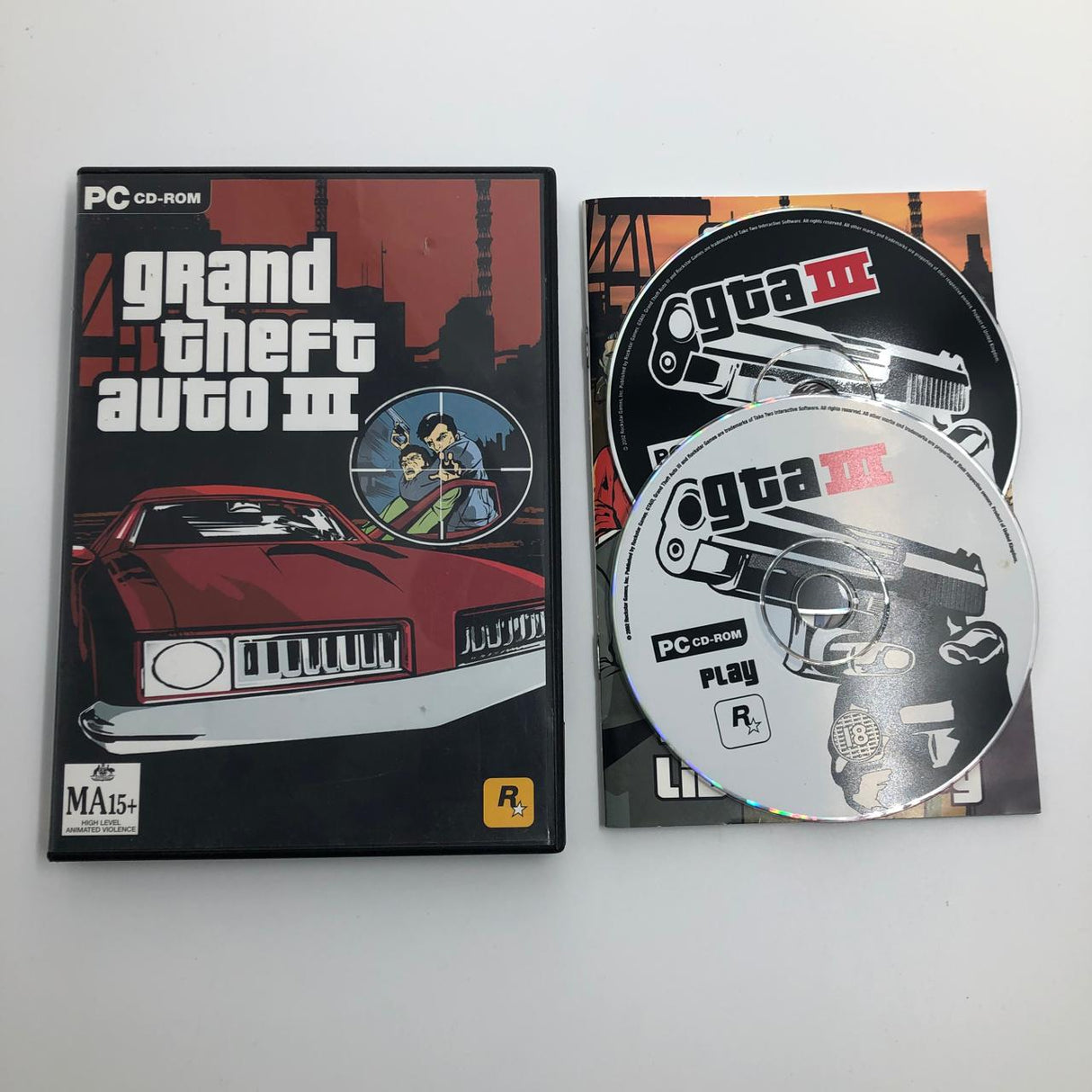 Grand Theft Auto 3 PC CD ROM 28A4 - Trippy Trades 