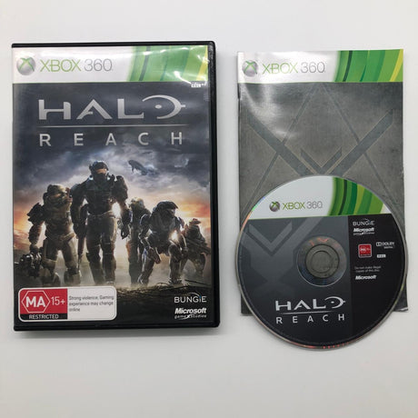 Halo Reach Xbox 360 Game + Manual PAL