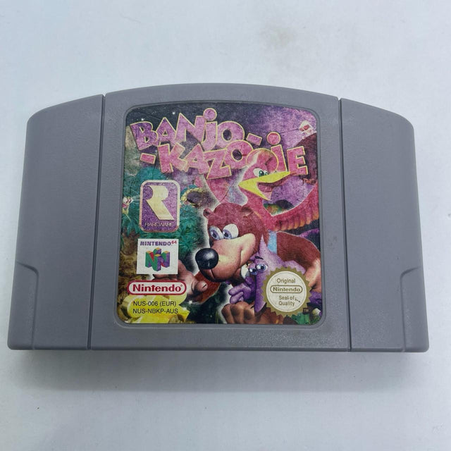 Banjo-Kazooie Nintendo 64 N64 Game Cartridge PAL