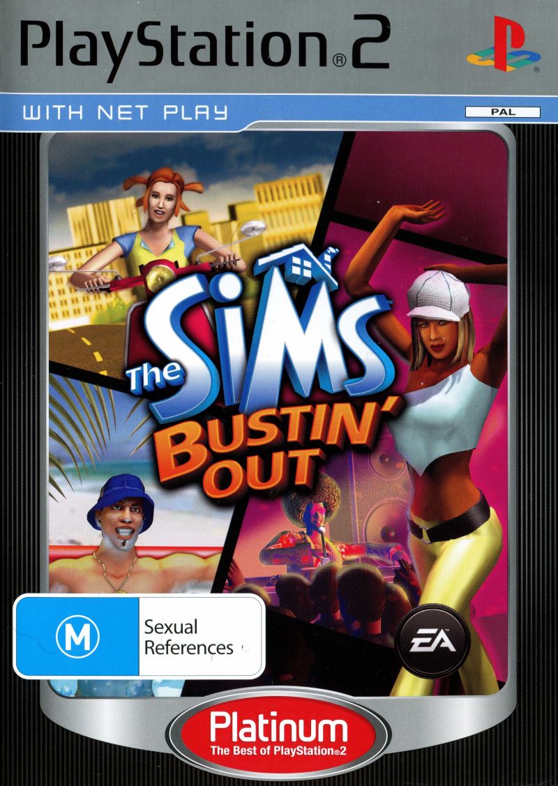 The Sims: Bustin' Out Playstation 2 PS2 Game PAL