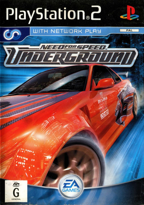Need for Speed: Underground Playstation 2 PS2 Game PAL