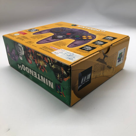 Nintendo 64 N64 Clear Purple Controller Boxed PAL