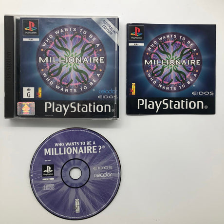 Who Wants to be a Millionaire Australian Edition PS1 Playstation 1 Game + Manual PAL