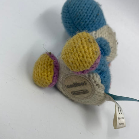 Yarn Yoshi Light-Blue Nintendo Amiibo