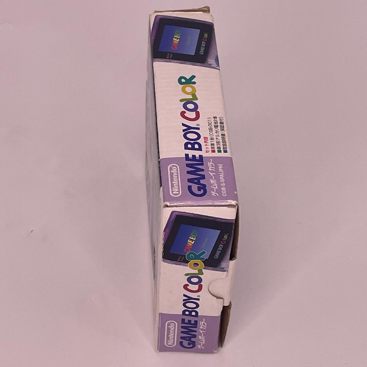 Game Boy Color Atomic Clear Purple Console Boxed Complete with Manual-Trippy Trades