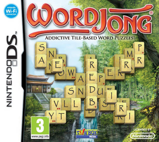 Word Jong Nintendo DS NDS Game PAL