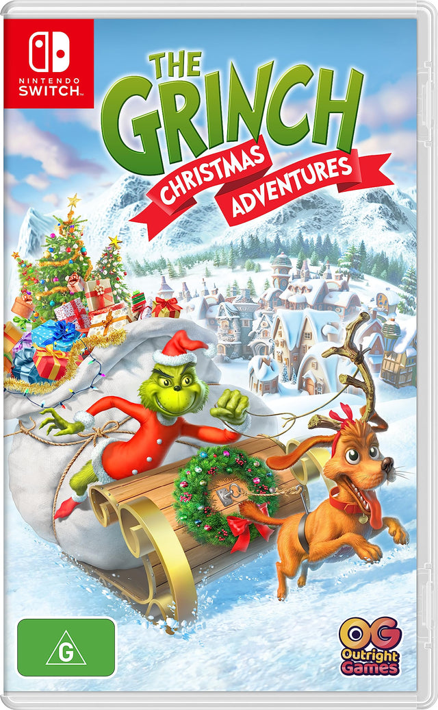 The Grinch Christmas Adventures Nintendo Switch Game Brand New Sealed