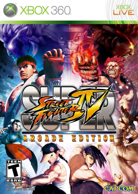Super Street Fighter IV: Arcade Edition Xbox 360 Game PAL-Trippy Trades