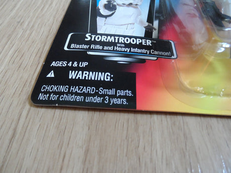 Star Wars Power of the Force Storm trooper Blaster Rifle Figure