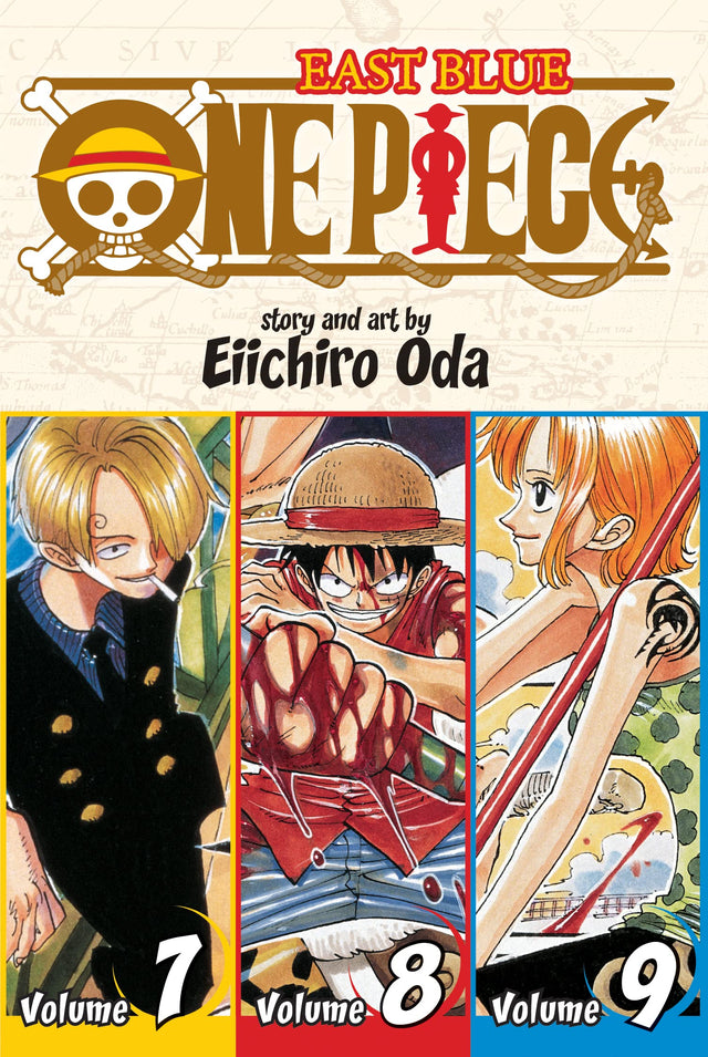 One Piece Omnibus Edition Vol. 3 Volume 3 Paperback Book
