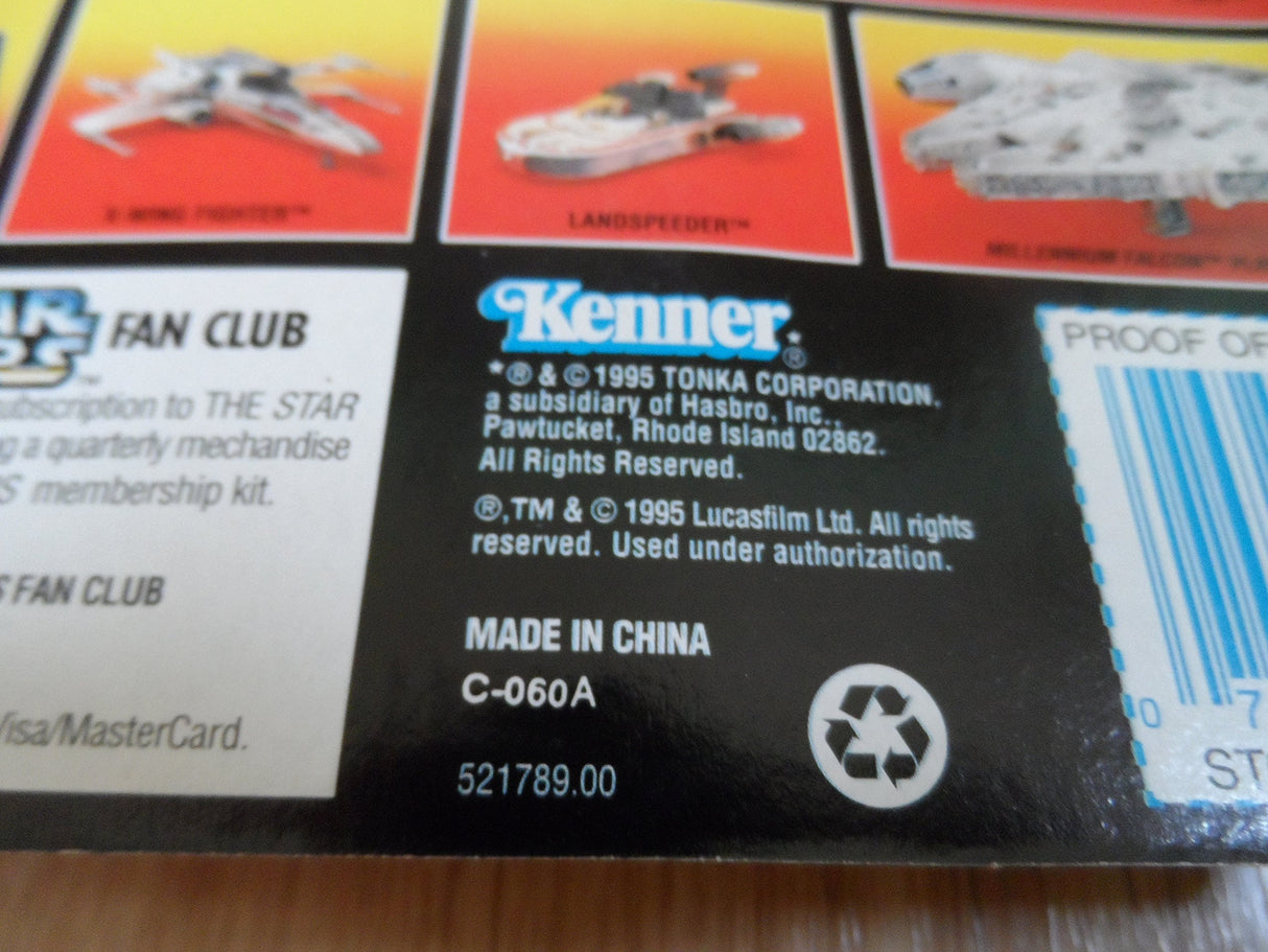 Star Wars Power of the Force Storm trooper Blaster Rifle Figure