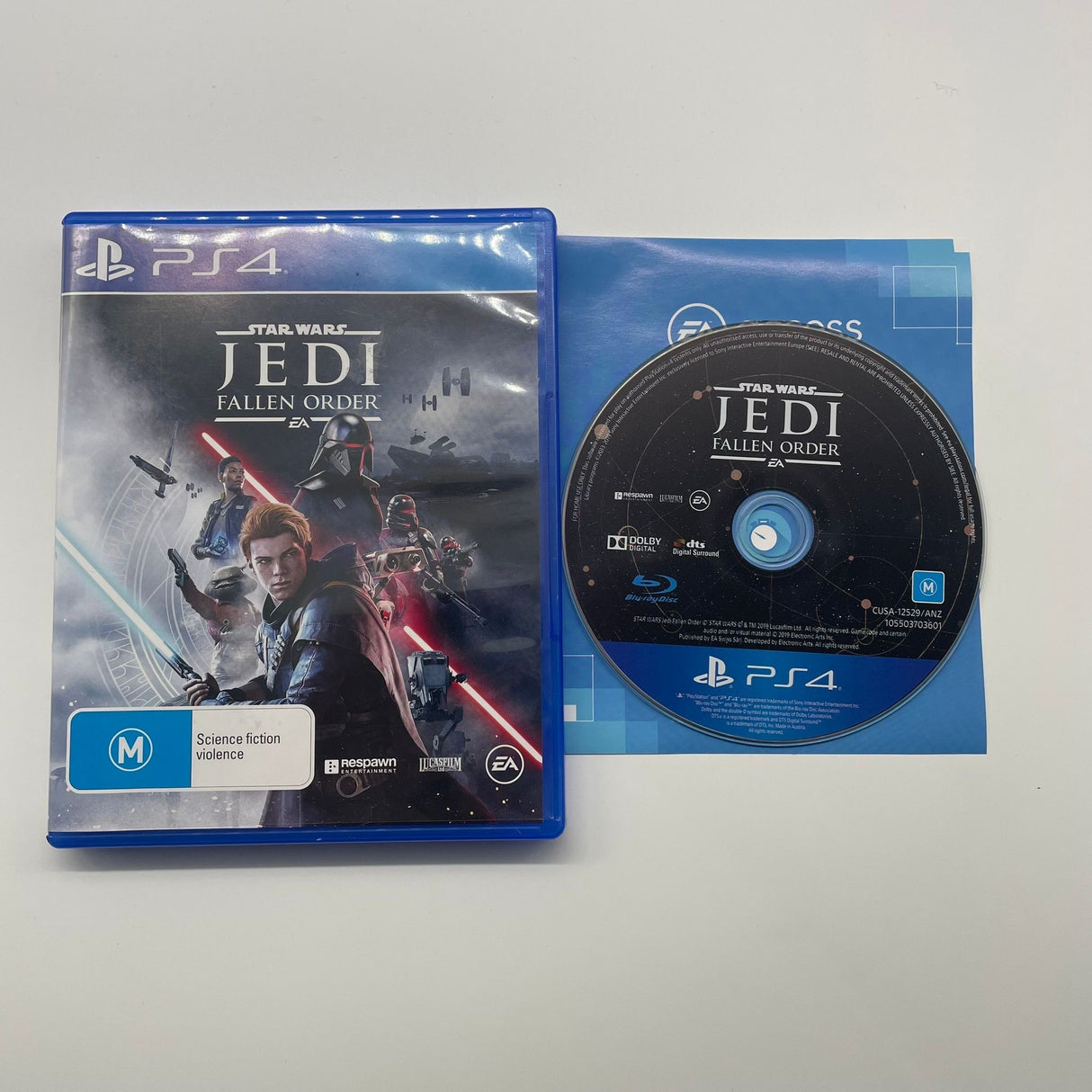 Star Wars Jedi Fallen Order PS4 Playstation 4 Game + Manual