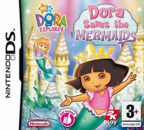 Dora the Explorer: Dora Saves the Mermaids Nintendo DS NDS Game PAL