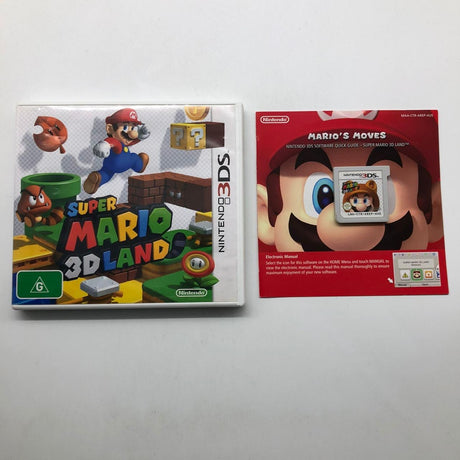 Super Mario 3D Land Nintendo 3DS Game + Manual PAL 01S4