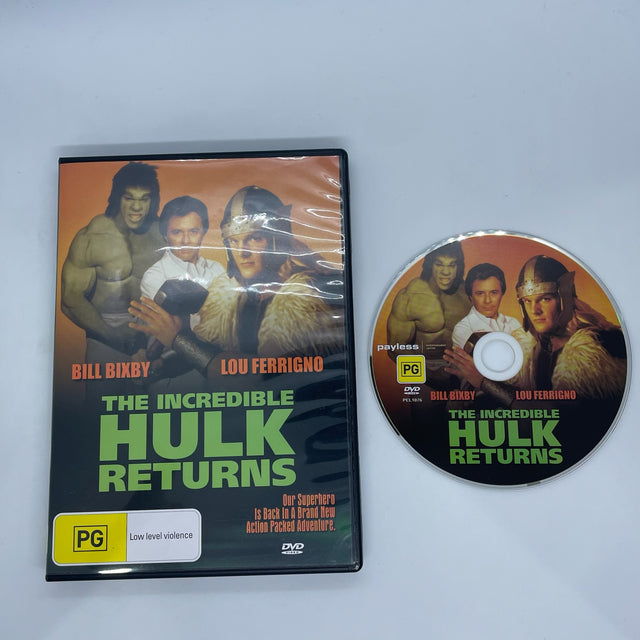 The Incredible Hulk Returns DVD
