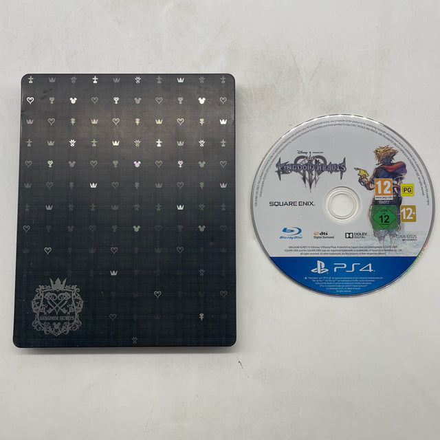 Kingdom Hearts 3 Deluxe Edition PS4 Playstation 4 Game Steelbook Edition