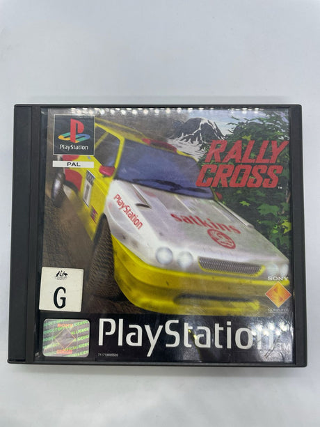 Rally Cross PS1 Playstation 1 Game + Manual PAL