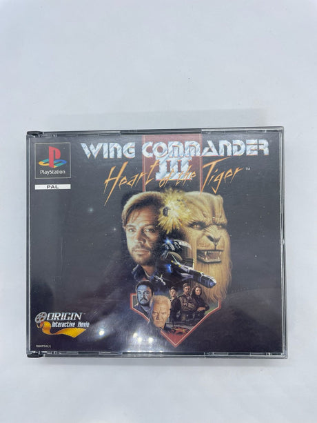 Wing Commander III 3 Heart of the Tiger PS1 Playstation 1 Game PAL