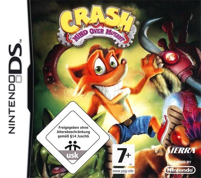 Crash: Mind Over Mutant Nintendo DS NDS Game PAL
