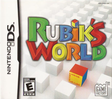 Rubik's World Nintendo DS NDS Game PAL