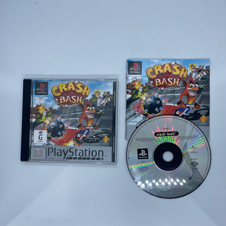 Crash Bash PS1 Playstation 1 Game + Manual PAL