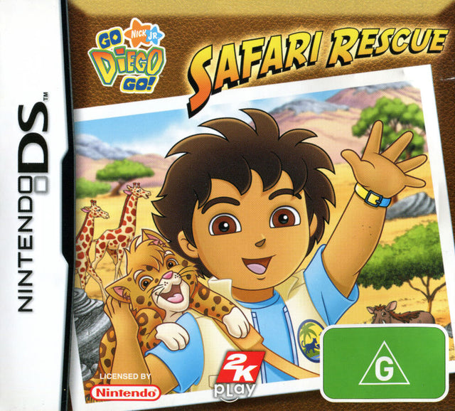 Go Diego Go!: Safari Rescue Nintendo DS NDS Game PAL