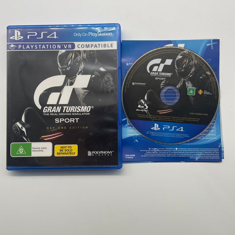 Gran Turismo Sport Day One Edition PS4 Playstation 4 Game + Manual 05A4