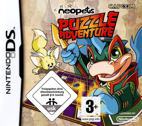 Neopets Puzzle Adventure Nintendo DS NDS Game PAL
