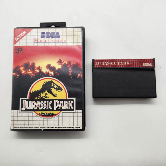 Jurassic Park Sega Master System Game PAL