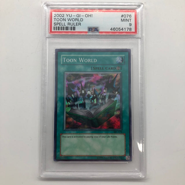 Yugioh Toon World card SRL-076 Graded PSA 9-Trippy Trades