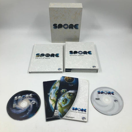 Spore Galactic Edition Dvd The Art of Spore Book, handbook, & gaming disc