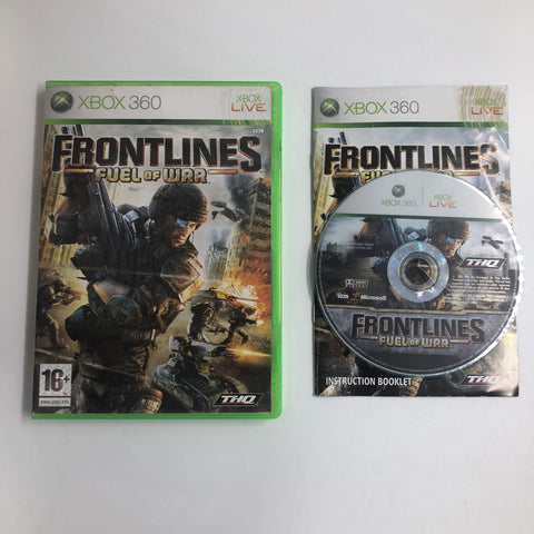 Frontlines Fuel Of War Xbox 360 Game + Manual PAL 05A4