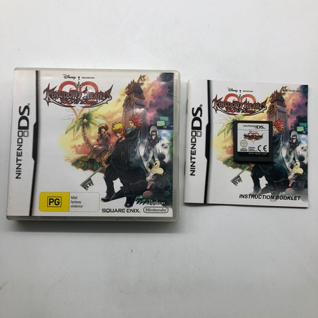 Kingdom Hearts 358/2 Nintendo DS Game + Manual 25AU4