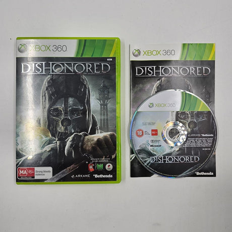 Dishonored Xbox 360 Game + Manual PAL