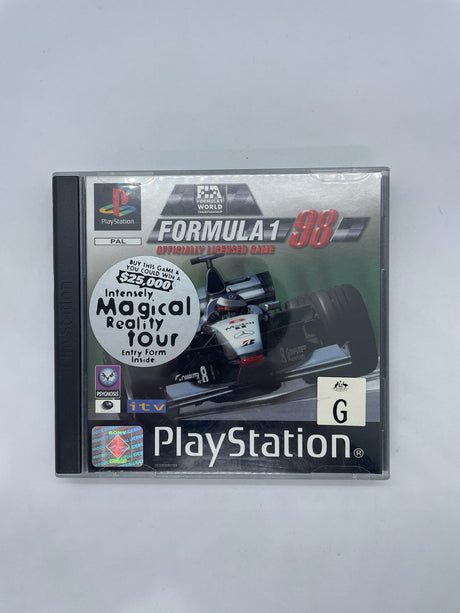 Formula 1 98 PS1 Playstation 1 Game + Manual PAL