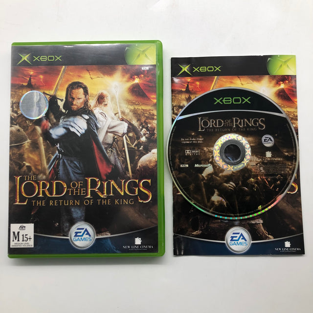The Lord of the Rings Return of the King Xbox Original Game + Manual PAL