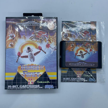 Thunder Force IV 4 Sega Mega Drive Game + Manual PAL