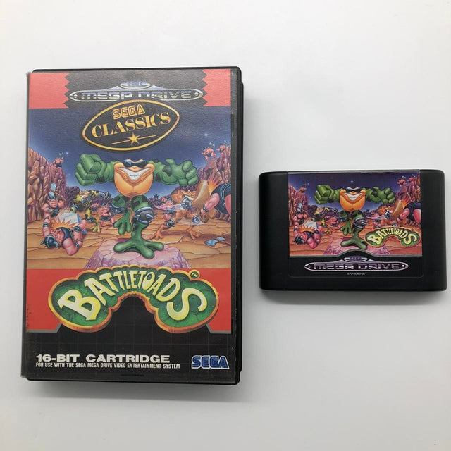 Battletoads Sega Mega Drive Game PAL