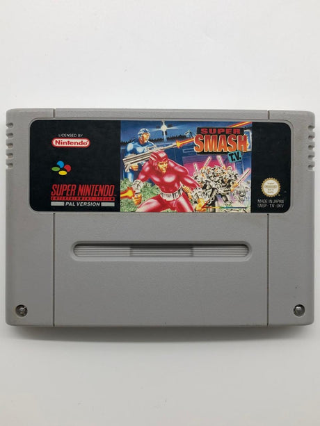 Super Smash T.V. Super Nintendo SNES Game Cartridge PAL