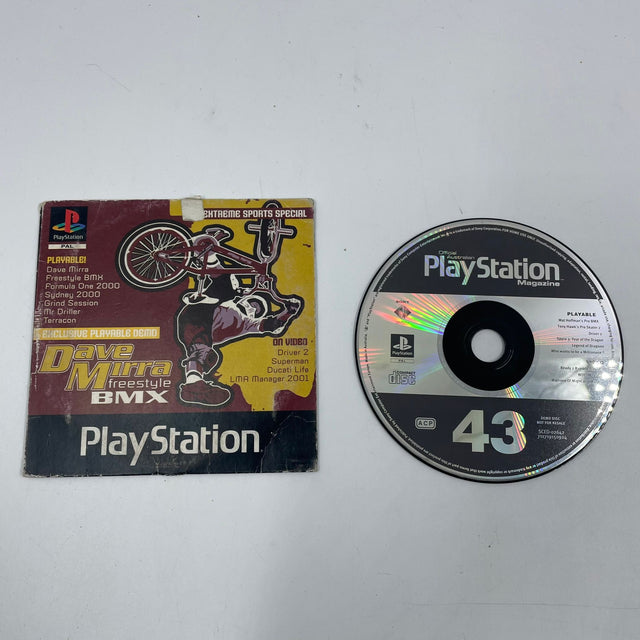 Dave Mirra Freestyle BMX PS1 Playstation 1 Demo PAL
