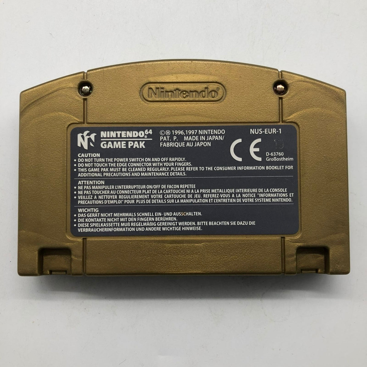 The Legend of Zelda Majora's Mask Nintendo 64 N64 Game Cartridge PAL