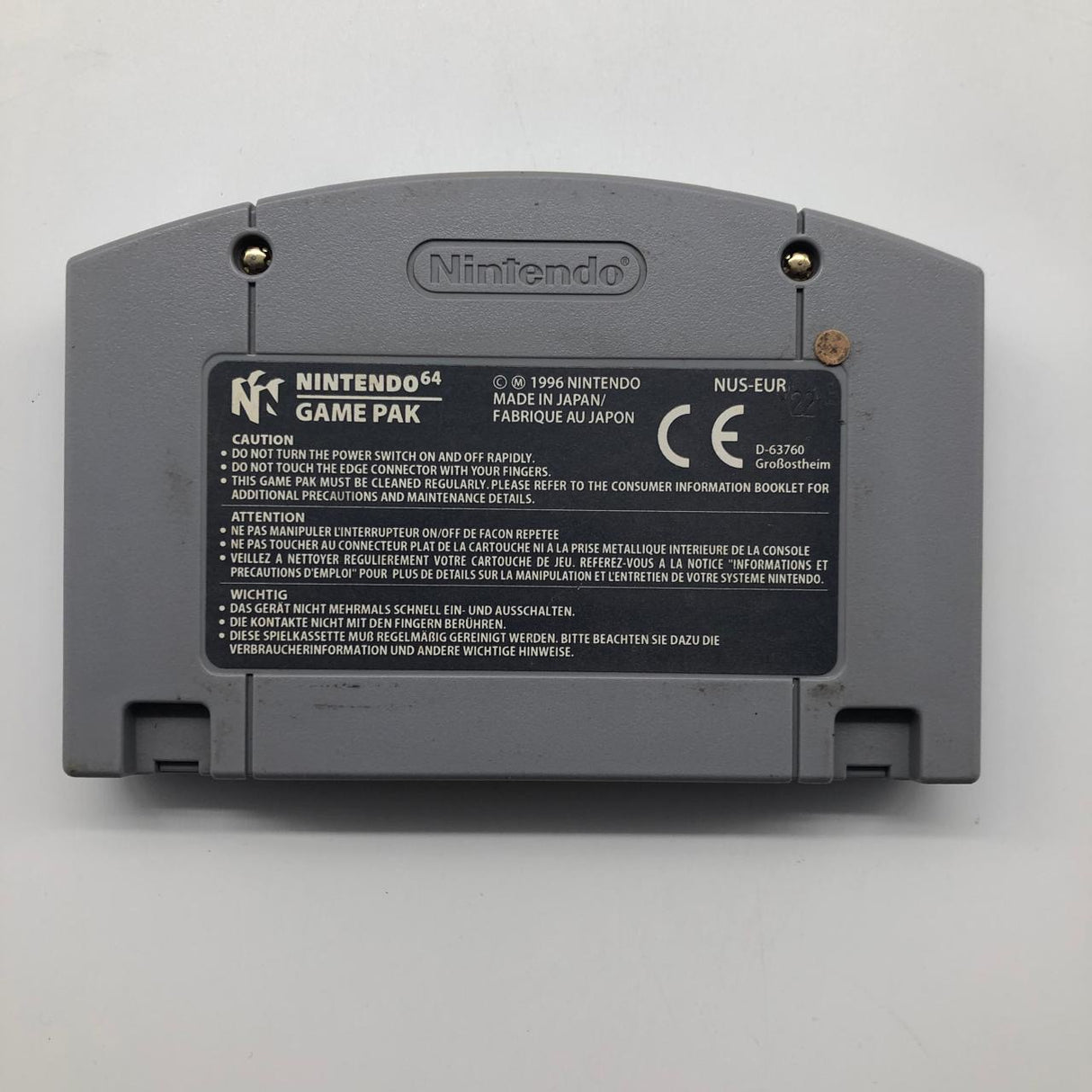 PilotWings Nintendo 64 N64 Game Cartridge PAL