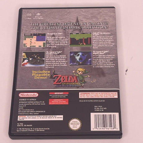 The Legend of Zelda Collector's Edition Nintendo Promotional Disc + Manual PAL