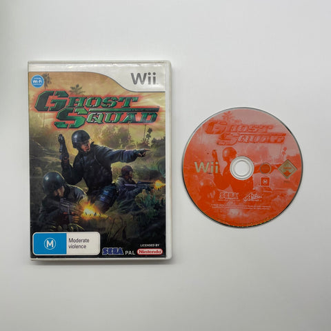 Ghost Squad Nintendo Wii Game PAL 05A4