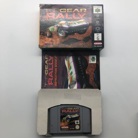 Top Gear Rally Nintendo 64 N64 Game Boxed Complete PAL