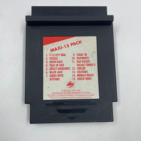 Maxi-15 Pack Nintendo Entertainment System NES Game PAL 05A4