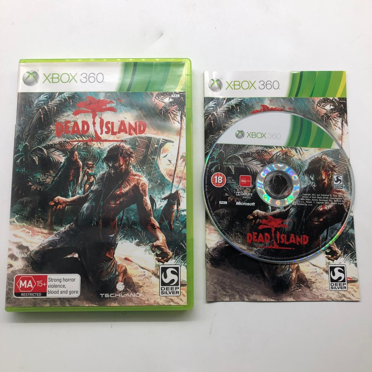 Dead Island Xbox 360 Game + Manual PAL